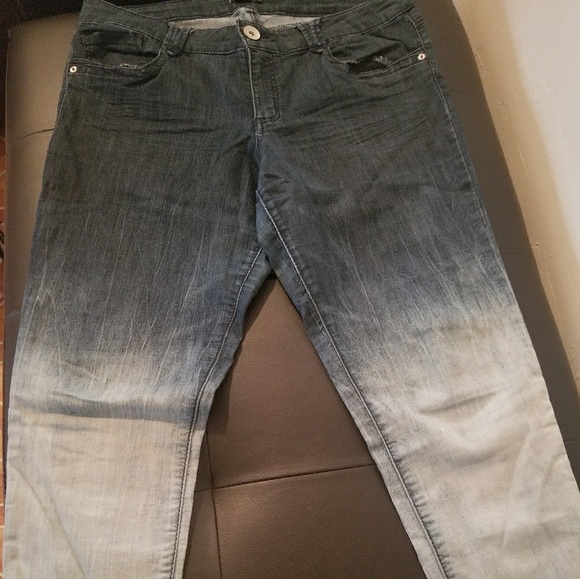 Macy's Denim - Two-Toned Skinny Jeans